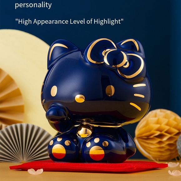 Sanrio Other - Sanrio Hello Kitty lucky cat Ceramic piggybank